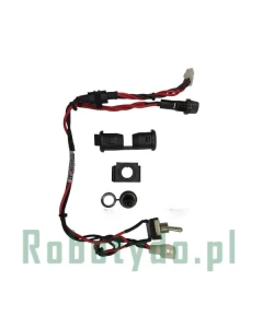 Przewód od bezpiecznika do akumulatora z gniazdem bezpiecznika_ Robomow_ Robot koszący_ SPP6105A