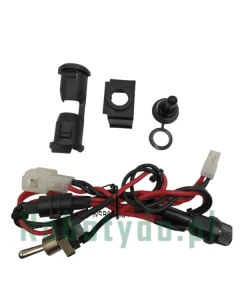 Przewód od bezpiecznika do akumulatora z gniazdem bezpiecznika_ Robomow_Robot koszący_SPP6105A