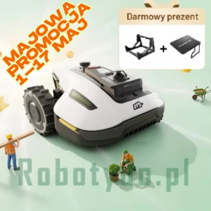 Yuka mini 2 1000 LIDAR Mammotion 2026 robot koszący bez przewodu ograniczającego + stojak do czyszczenia robota i garaż mini gratis